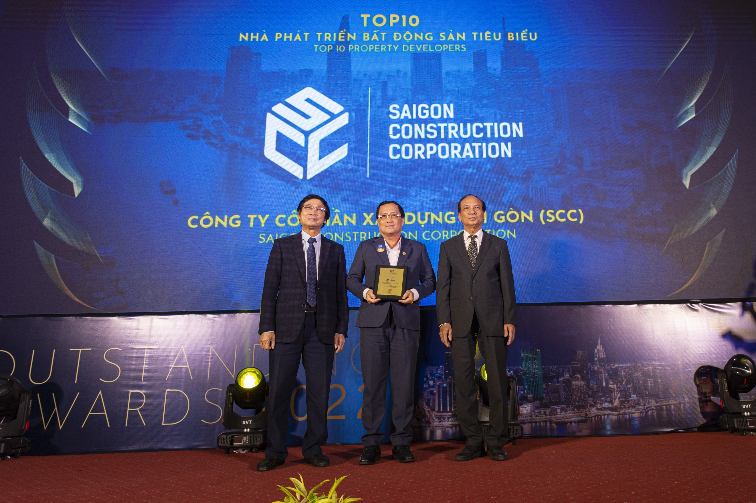 SCC được vinh danh Top 10 Nhà phát triển Bất động sản Tiêu biểu Việt Nam 2022